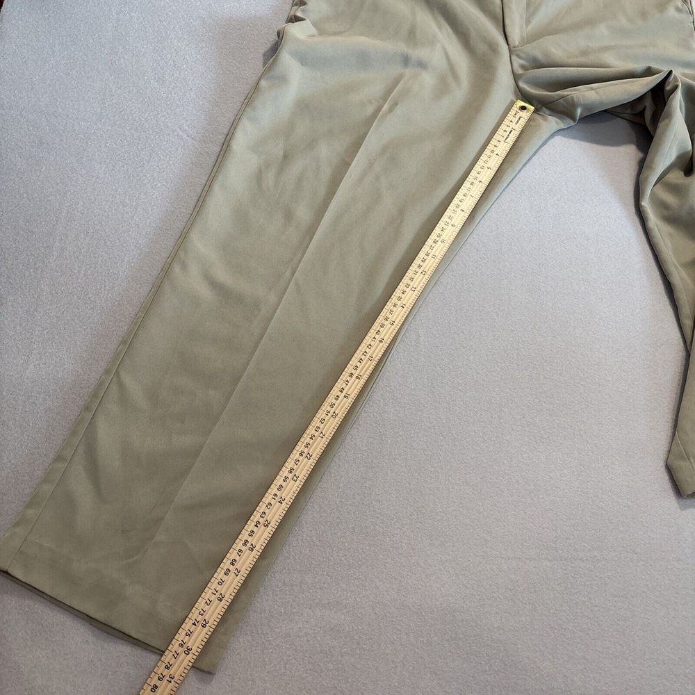 Dockers Golf 38x32 TAN Men's Pants Chino Flat Front Straight Leg EXCELLENT - Picture 6 of 8